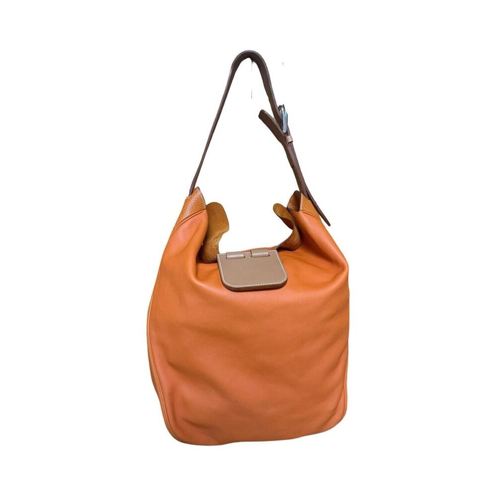 Hermes Swift Taurillon Clemence Vache Hunter Virevolte 29 Orange - Picture 2 of 16